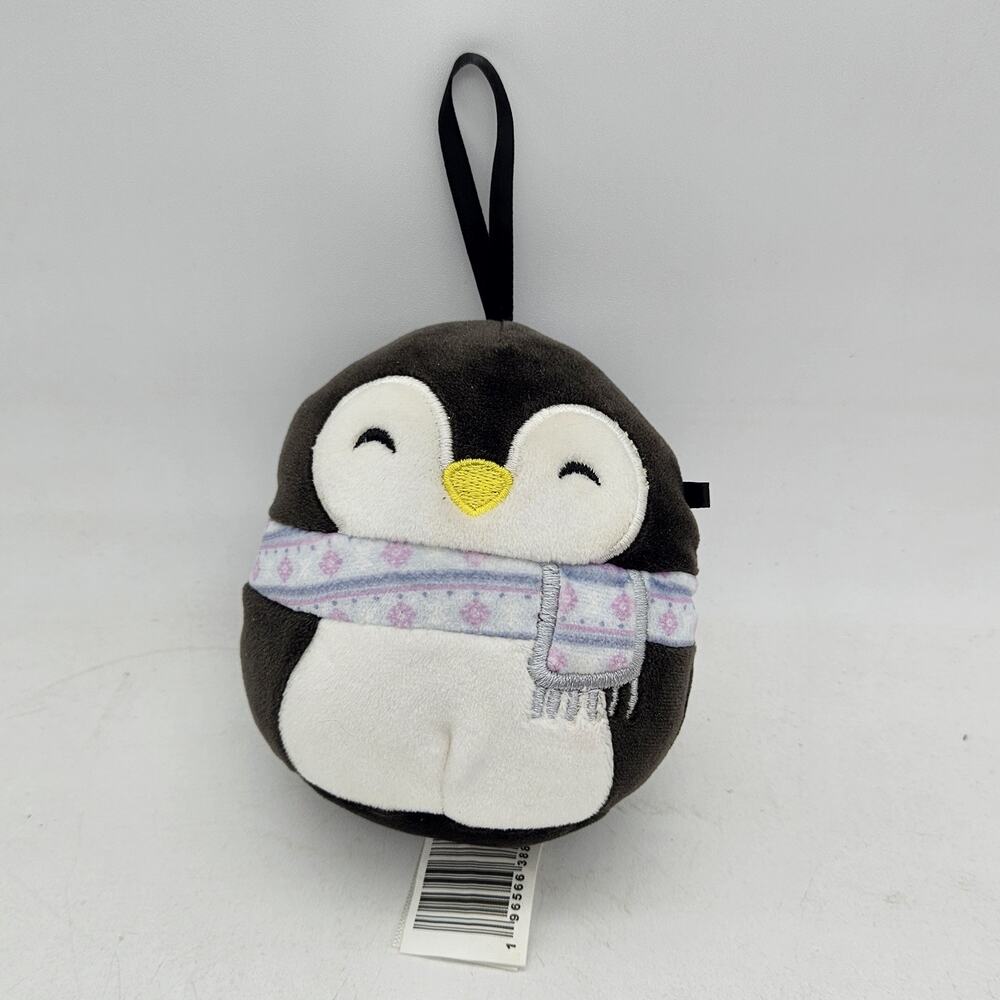Squishmallows "Luna" Christmas 2023 Ornament 4” Plush Toy Penguin